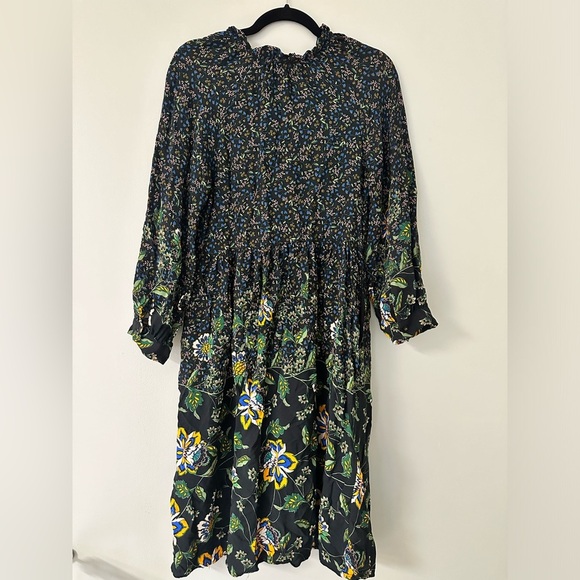 Maeve by Anthropologie Dulcie Midi Dress Paisley Print Size Small - Picture 9 of 11